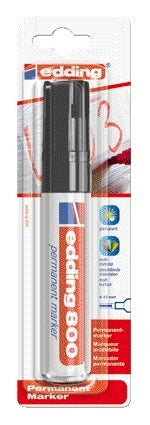 Edding 800 schuin permanent marker 4-12mm zwart