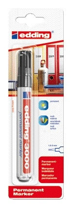 edding 3000 Ronde Viltstift 1.5-3mm zwart