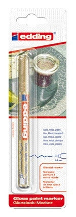 edding 780 Lakstift rond 0.8mm goud, glanslak
