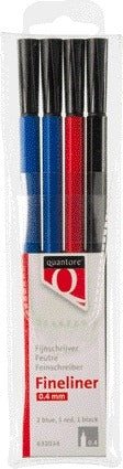 Quantore Fineliner Assortiment 0.4mm