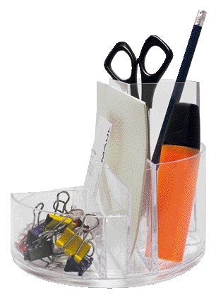 Maul ROUNDBOX transparante bureaustandaard 12,5 cm - 2