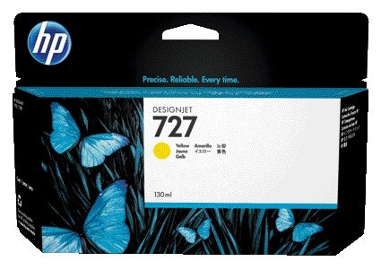 HP 727 Gele Inktcartridge, 130ml inhoud