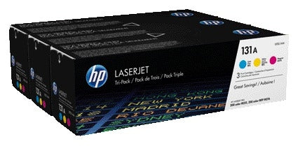 HP U0SL1AM 131A Driekleuren Toner Cartridge