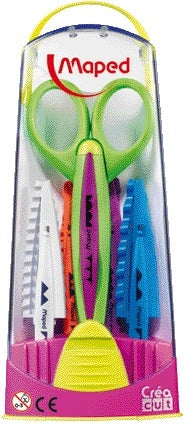 Maped Crea Cut set van 8 kartelscharen, assorti patronen - 2