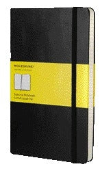 Moleskine Large Notitieboek Ruit 5x5 130x210 mm Zwart