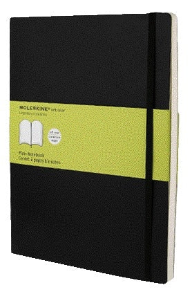 Moleskine XL 190x250 mm Notitieboek Blanco Zwart