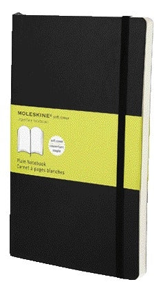 Moleskine Notitieboek A4 large 192 pagina's blanco zwart