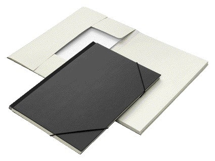 Combinatiemap 6 Vaks Folio Zwart