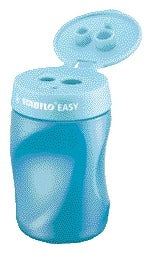 Puntenslijper STABILO Easy 4502 rechts blauw