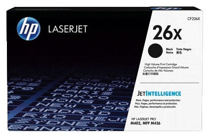 HP CF226X 26X Zwarte High Capacity Tonercartridge