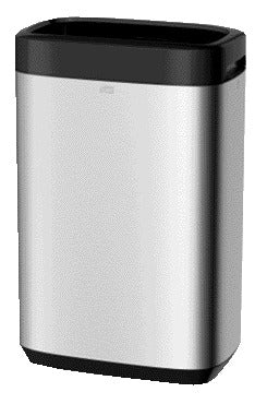 Afvalbak Tork B1 50 liter RVS met vingerafdruk-proof coating