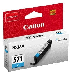 Inktcartridge Canon CLI-571 Blauw