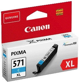 Canon CLI-571XL Blauw Inktcartridge - XL, tot 680 pagina's