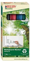 Edding 29 Whiteboard Eco Marker, schuin 1-5mm, as, gerecycled kunststof