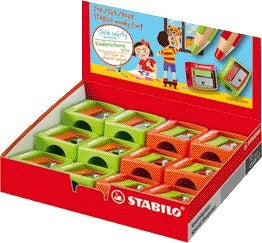 Puntenslijper Stabilo Woody 4548/12 voor dikke potloden