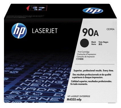 HP CE390A 90A Zwart Original Tonercartridge