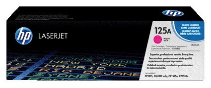 HP CB543A 125A Rood Tonercartridge met grote capaciteit