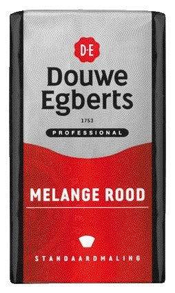 Koffie Douwe Egberts Snelfilter Melange Rood 250g