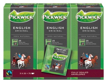 Thee Pickwick Fair Trade English 25x2.5g zakjes