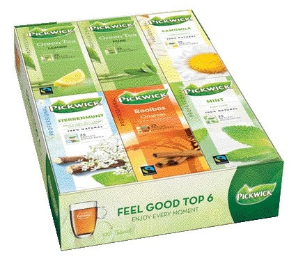Pickwick Multipack Thee Assortiment 6 x 25 zakjes - 2