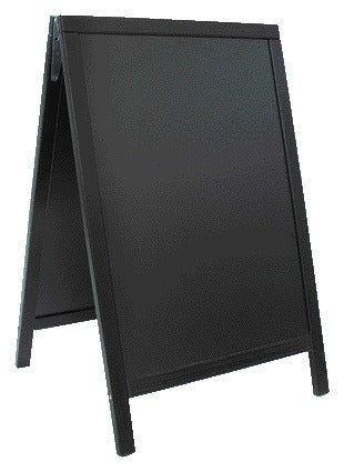 Zwart Houten Securit stoepbord 55x85cm