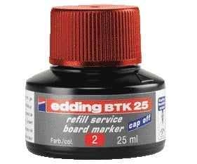 Edding BTK25 Navulinkt voor Whiteboard Rood 25ml