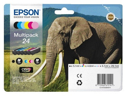 Epson T2428 24 Foto HD + 5 Kleurencartridges