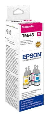 Epson T6643 Rood Navulinkt