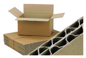Verzenddoos CleverPack dubbelgolf 486x386x386mm bruin