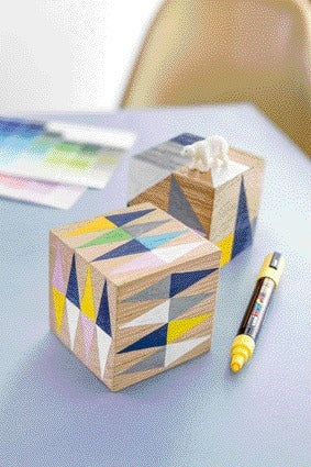Posca PC3M F Assorti Verfstift 8 kleuren, diverse puntdiktes - 6