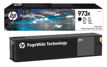 HP 973X Zwarte Inktcartridge, hoge capaciteit, tot 10.000 pagina's