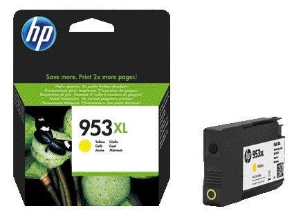 HP 953XL Geel Inktcartridge (F6U18AE) voor grote afdrukken