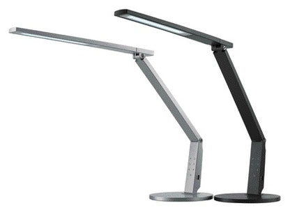 Bureaulamp Hansa LED Vario Plus zilver met USB en dimmer - 4