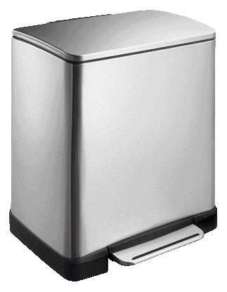 EKO E-Cube Pedaalemmer RVS 9+10L met geurfilter