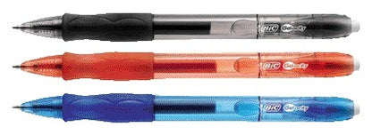 Bic Gelocity M Zwart, navulbare gelpen met rubberen grip - 2