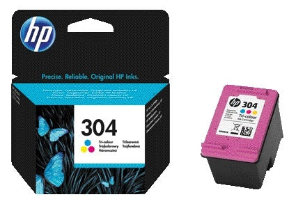 Quantore HP N9K05AE 304 Kleur Inktcartridge, Origineel