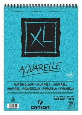 Canson XL Aquarelblok A4 30 vellen 300 g/m² spiral