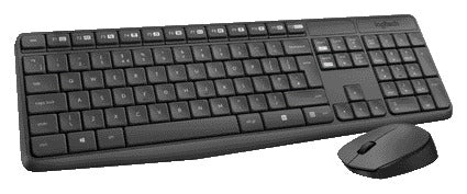 Logitech MK235 Draadloze Toetsenbord en Muis Zwart - 3