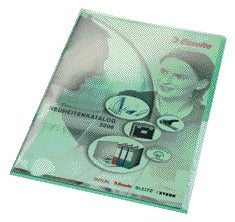 L-map Leitz Premium Copy Safe PVC A4 groen, lasnaad, 0,15 mm