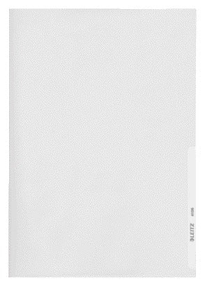Leitz Premium A4 Glasheldere PVC Zichtmap, 0,15 mm, lasnaad