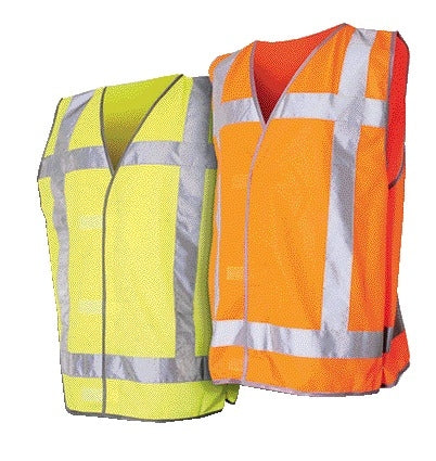 Veiligheidsvest QW3 RWS Fluor Geel met Reflectiebanden