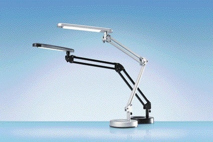 Hansa LED 4 Stars Zilverkleurige Bureaulamp met Flexibele Armen