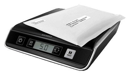 Pakketweger Dymo M5 digitaal tot 5000 gram met LCD-scherm