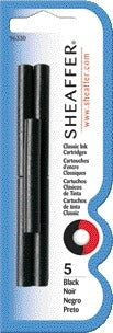 Inktpatroon Sheaffer skrip classic zwart