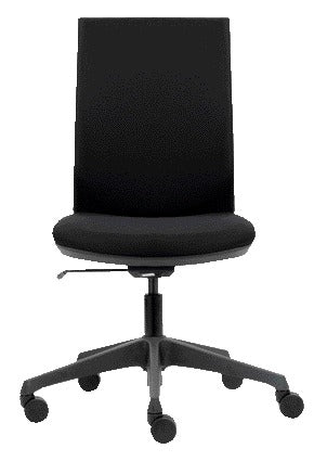 Bureaustoel Euroseats Canillo 001 zwart, synchroonmechaniek en 2-locking