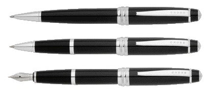 Cross Bailey vulpen in zwart met gegraveerde details en garantie - 7