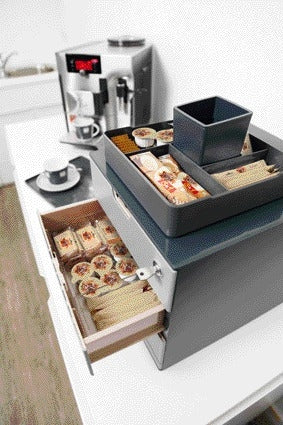 Duurzame Coffee Box met Case en Caddy, voedselveilig en vaatwasbestendig - 6
