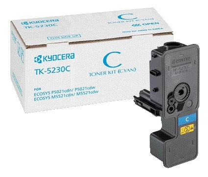 Kyocera TK-5230C Blauw Toner Cartridge - Hoge capaciteit