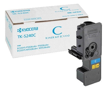 Kyocera TK-5240C Blauw Toner Cartridge - 3000 pagina's
