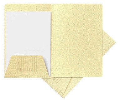 Binnenmap Jalama A4 met Flap Lichtgeel